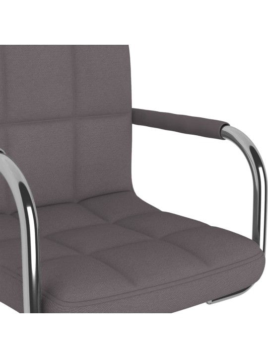 Jídelní židle taupe textil