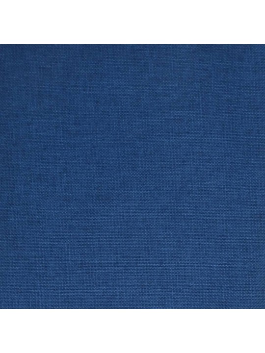Otočná jídelní židle modrá textil