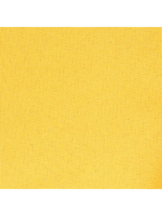 Otočná jídelní židle hořčicově žlutá textil