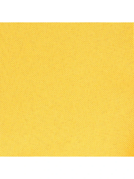 Otočná jídelní židle hořčicově žlutá textil