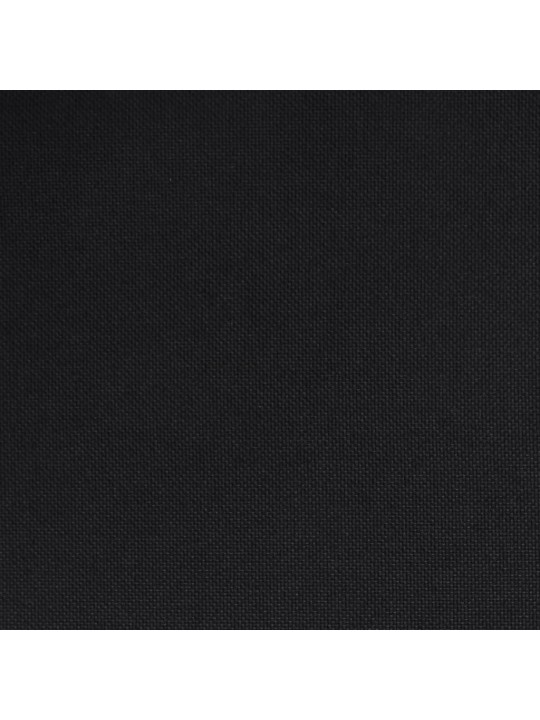 Otočná jídelní židle černá textil