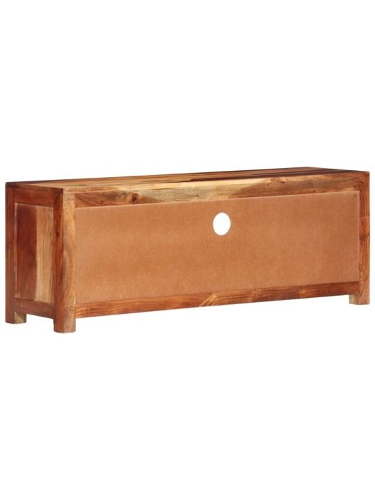 TV skříňka 110 x 30 x 40 cm masivní akáciové dřevo