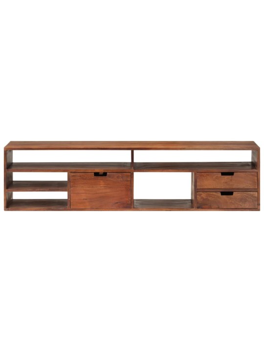 TV stolek 140 x 30 x 35 cm masivní akáciové dřevo