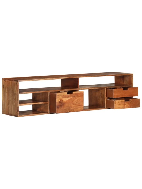 TV stolek 140 x 30 x 35 cm masivní akáciové dřevo