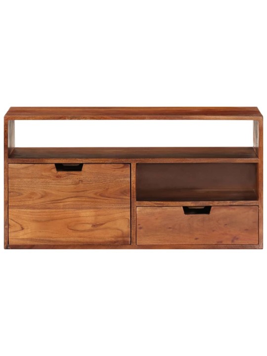 TV stolek 80 x 30 x 42 cm masivní akáciové dřevo