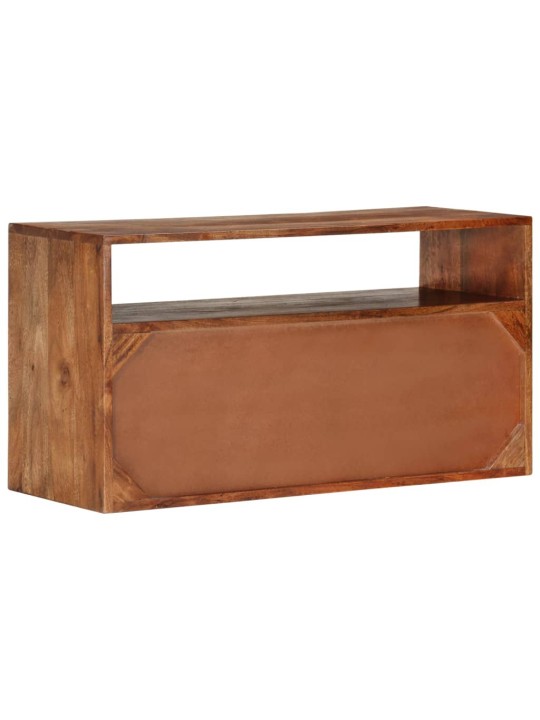 TV stolek 80 x 30 x 42 cm masivní akáciové dřevo