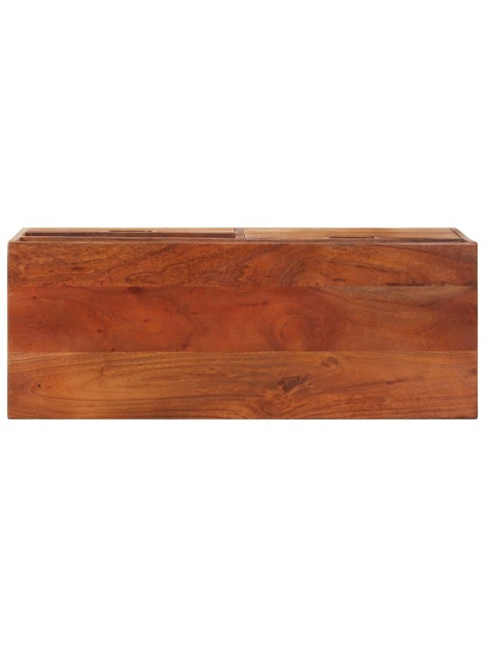 TV stolek 80 x 30 x 42 cm masivní akáciové dřevo