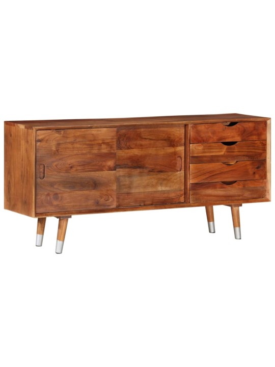 TV stolek 118 x 30 x 55 cm masivní akáciové dřevo