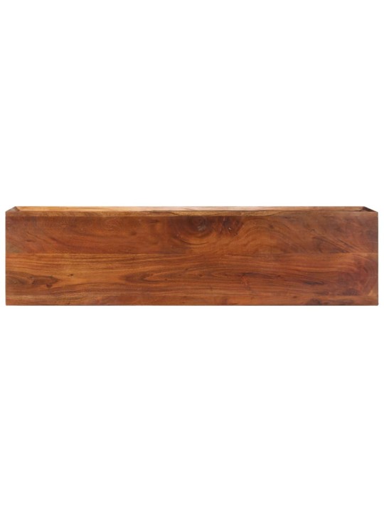TV stolek 118 x 30 x 55 cm masivní akáciové dřevo