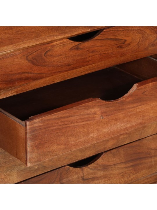 TV stolek 118 x 30 x 55 cm masivní akáciové dřevo