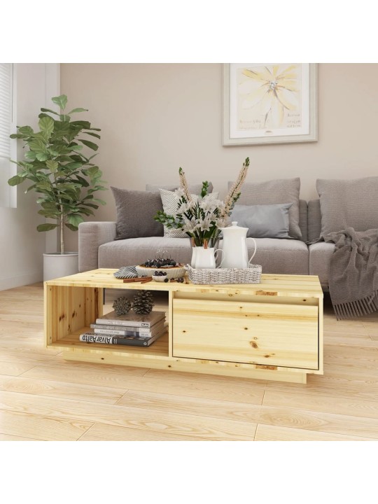 Konferenční stolek 110 x 50 x 33,5 cm masivní jedle