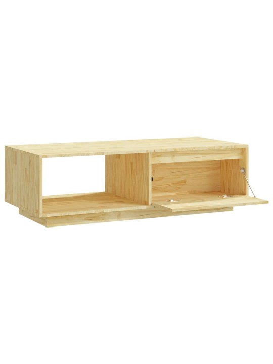 Konferenční stolek 110 x 50 x 33,5 cm masivní borové dřevo
