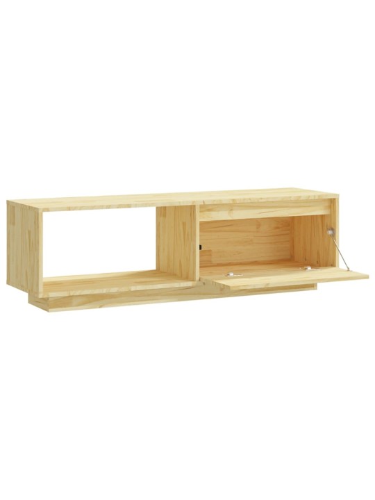 TV stolek 110 x 30 x 33,5 cm masivní borové dřevo