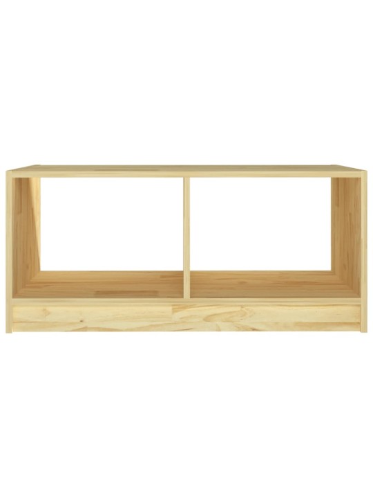 Konferenční stolek 75 x 50 x 33,5 cm masivní borové dřevo