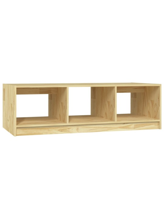 Konferenční stolek 110 x 50 x 34 cm masivní jedlové dřevo