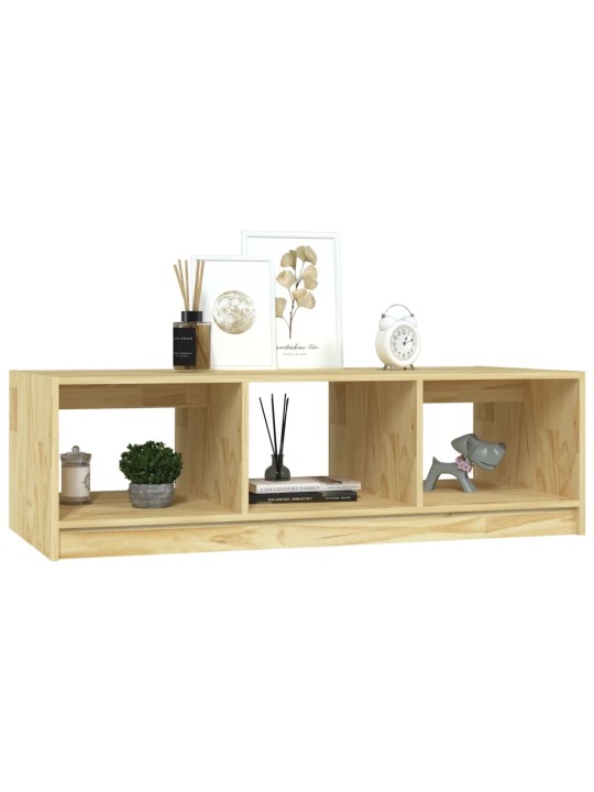 Konferenční stolek 110 x 50 x 34 cm masivní jedlové dřevo