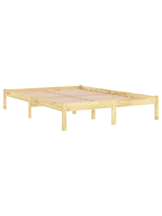 Rám postele masivní dřevo 180 x 200 cm Super King Size