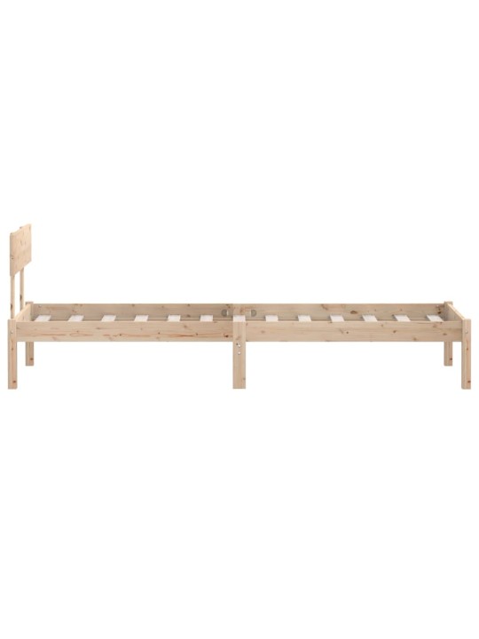 Rám postele masivní dřevo borovice 90 x 200 cm