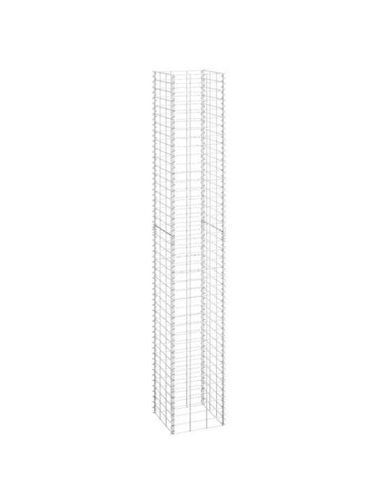 Gabionové vyvýšené záhony 3 ks 30 x 30 x 200 cm železo