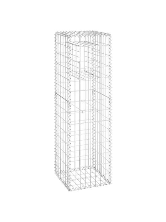 Gabionový sloupek 40 x 40 x 140 cm železo