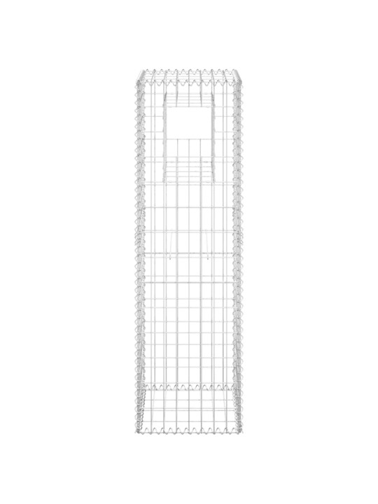 Gabionový sloupek 40 x 40 x 140 cm železo