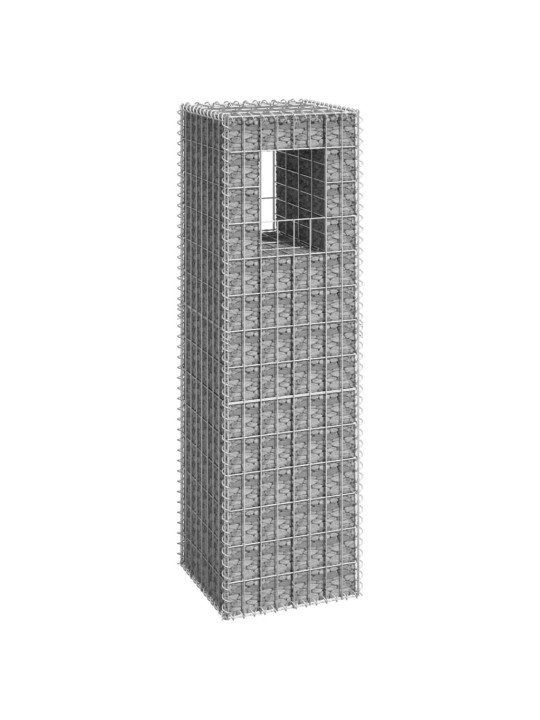 Gabionový sloupek 40 x 40 x 140 cm železo