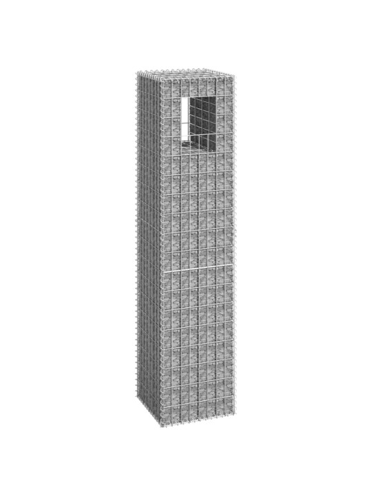 Gabionový sloupek 40 x 40 x 180 cm železo