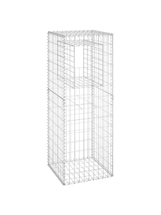 Gabionový sloupek 50 x 50 x 140 cm železo