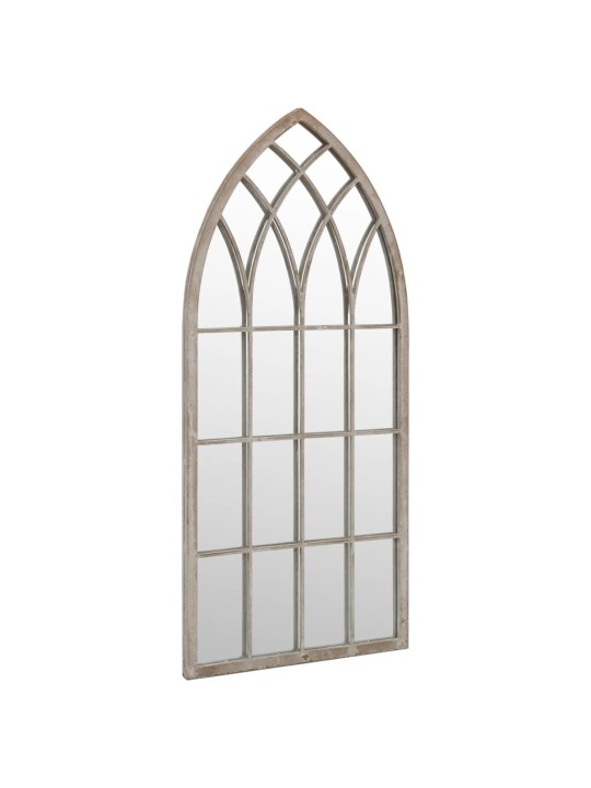 Zahradní zrcadlo pískové 70 x 30 cm železo pro použití venku