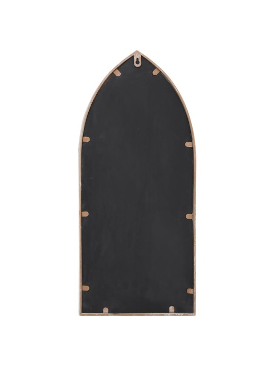 Zahradní zrcadlo pískové 70 x 30 cm železo pro použití venku