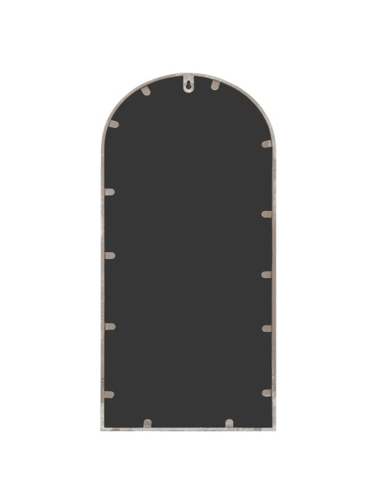 Zahradní zrcadlo pískové 70 x 30 cm železo do exteriéru