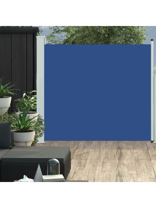 Zatahovací boční markýza 170 x 300 cm modrá