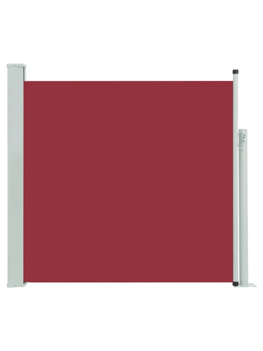 Zatahovací boční markýza 170 x 300 cm červená