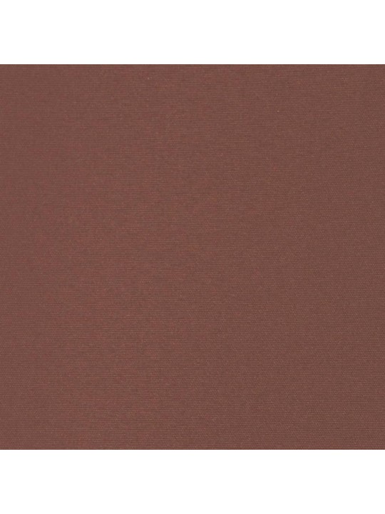 Zatahovací boční markýza 117 x 600 cm hnědá