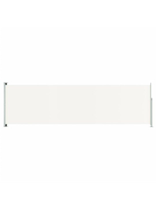 Zatahovací boční markýza 180 x 600 cm krémová