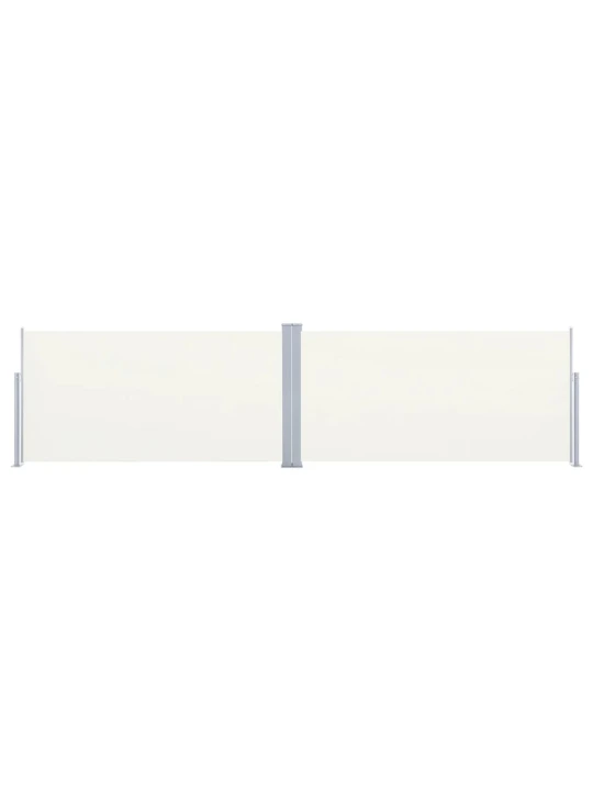 Zatahovací boční markýza krémová 160 x 600 cm