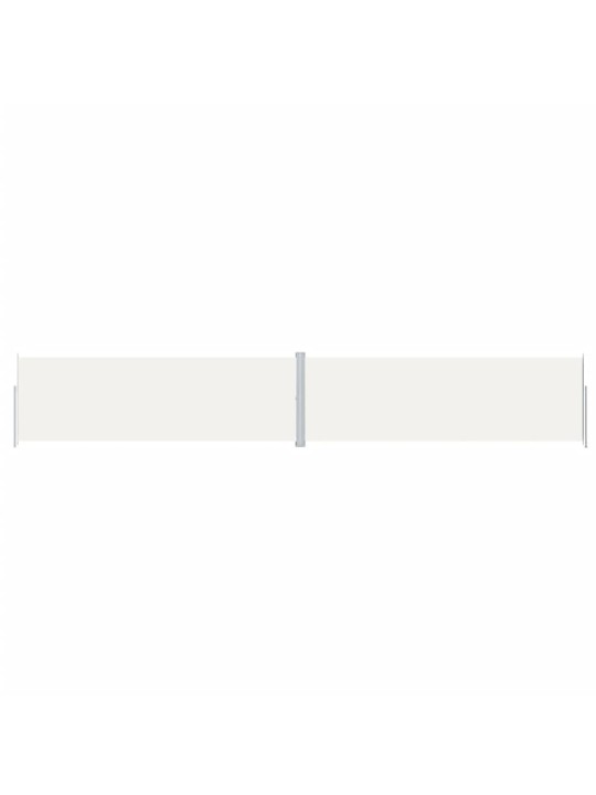 Zatahovací boční markýza krémová 200 x 1 200 cm