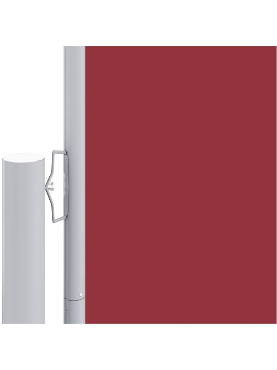 Zatahovací boční markýza červená 200 x 1 200 cm