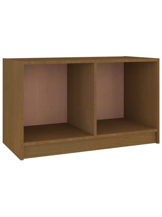 TV stolek medově hnědý 70 x 33 x 42 cm masivní borové dřevo
