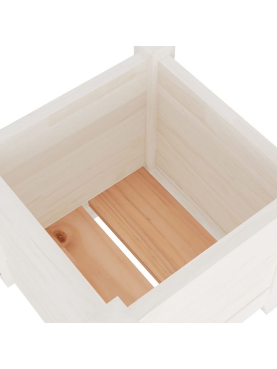 Zahradní truhlík 31 x 31 x 31 cm masivní borové dřevo