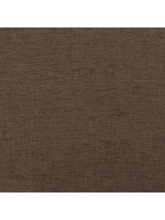 Zvedací křeslo hnědé textil