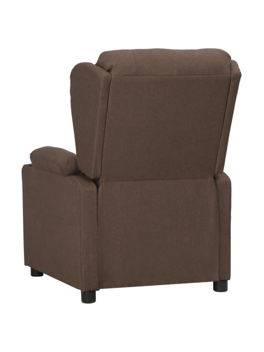 Zvedací křeslo taupe textil