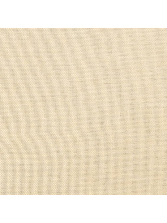 Zvedací křeslo krémové textil