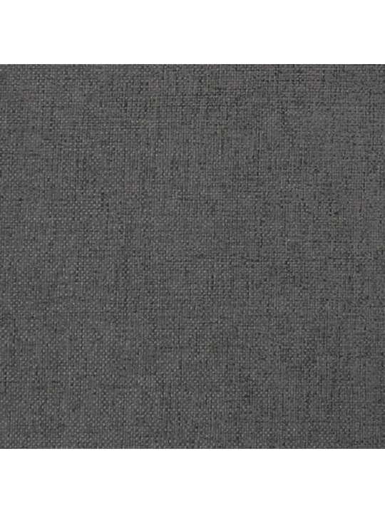 Zvedací masážní křeslo tmavě šedé textil