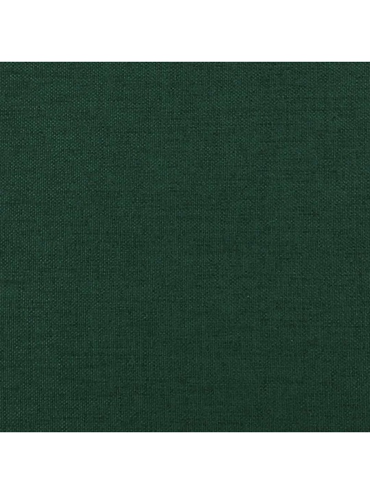 Zvedací masážní křeslo tmavě zelené textil