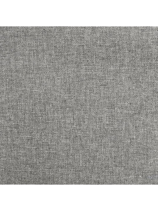 Zvedací křeslo světle šedé textil