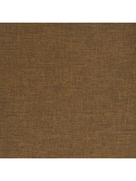 Zvedací křeslo hnědé textil