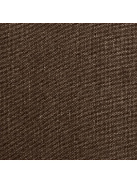Zvedací křeslo tmavě hnědé textil