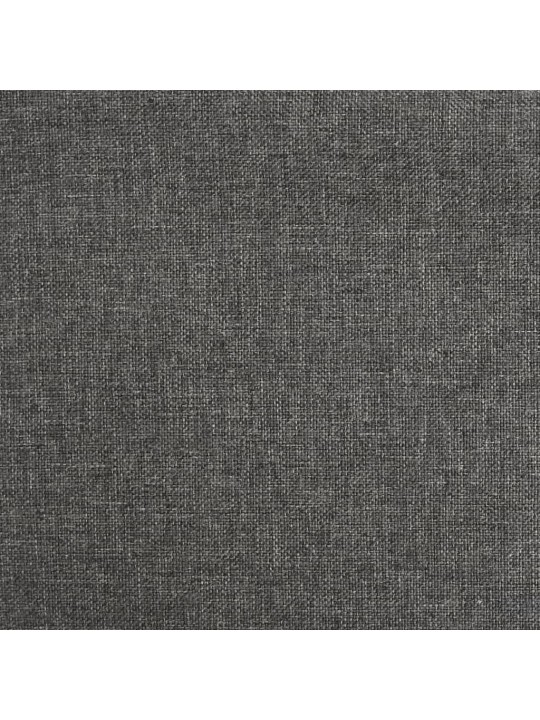 Zvedací masážní křeslo tmavě šedé textil