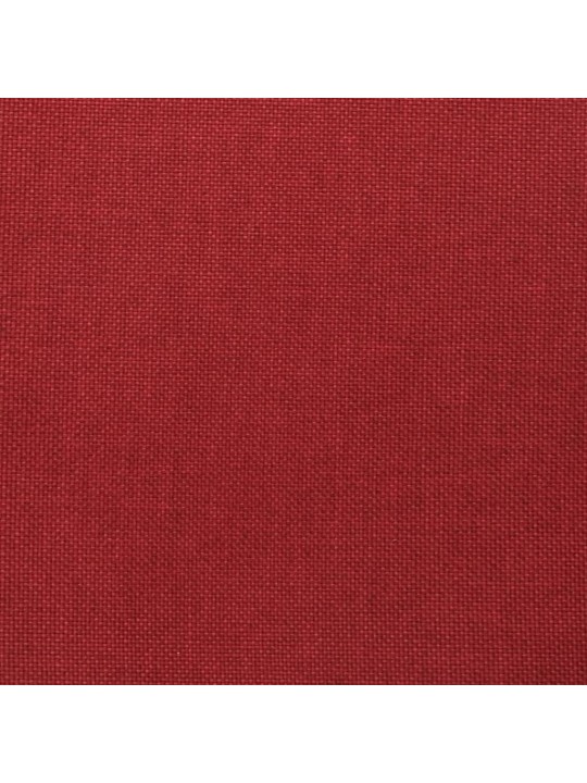 Zvedací masážní křeslo vínové textil